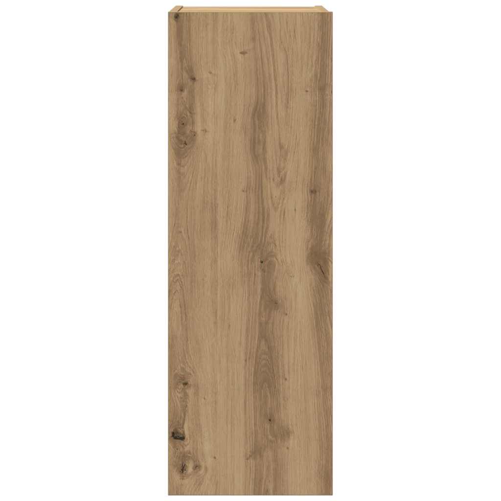 Tv-skabssæt 4 pcs artisan eg 30.5 x 30 x 90 cm Konstrueret træ