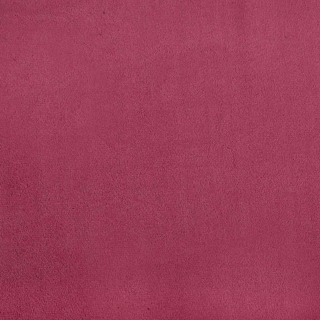 Hjørnesengramme med hovedgærde Vinrød 90 x 200 cm Fløjl