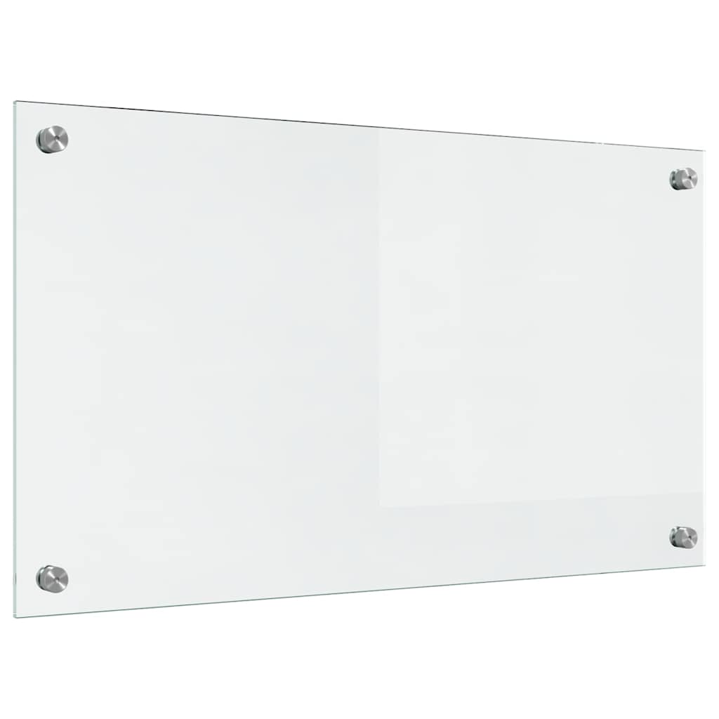 Køkken bagvæg Transparent 70 x 40 cm hærdet glas