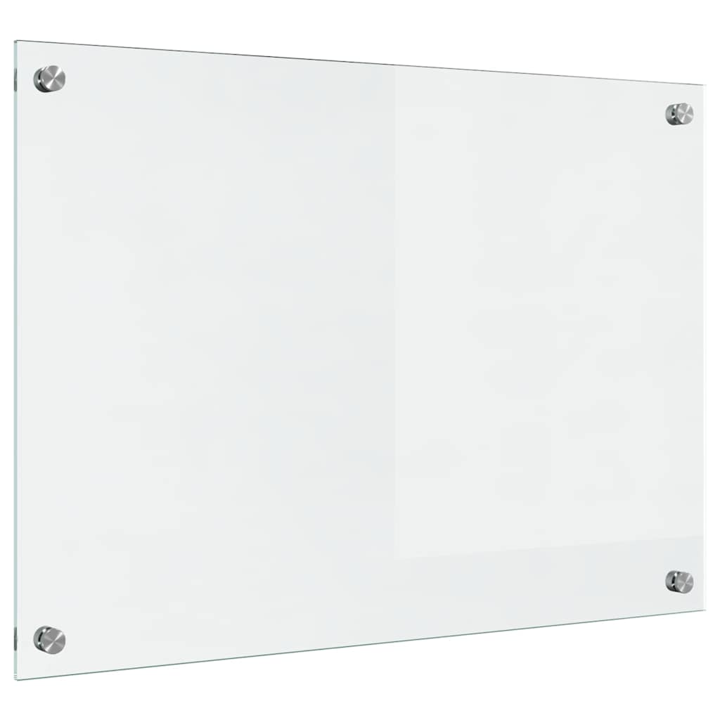 Køkken bagvæg Transparent 70 x 50 cm hærdet glas