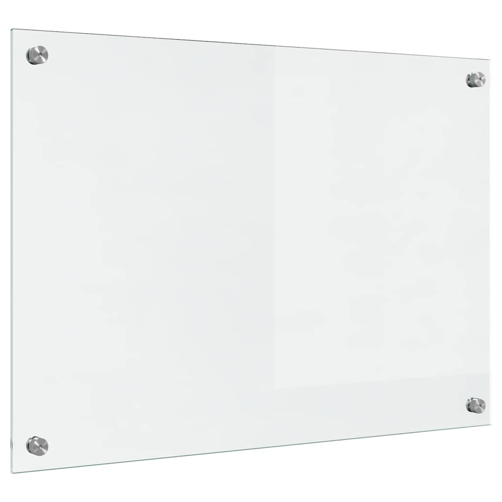 Køkken bagvæg Transparent 70 x 50 cm hærdet glas