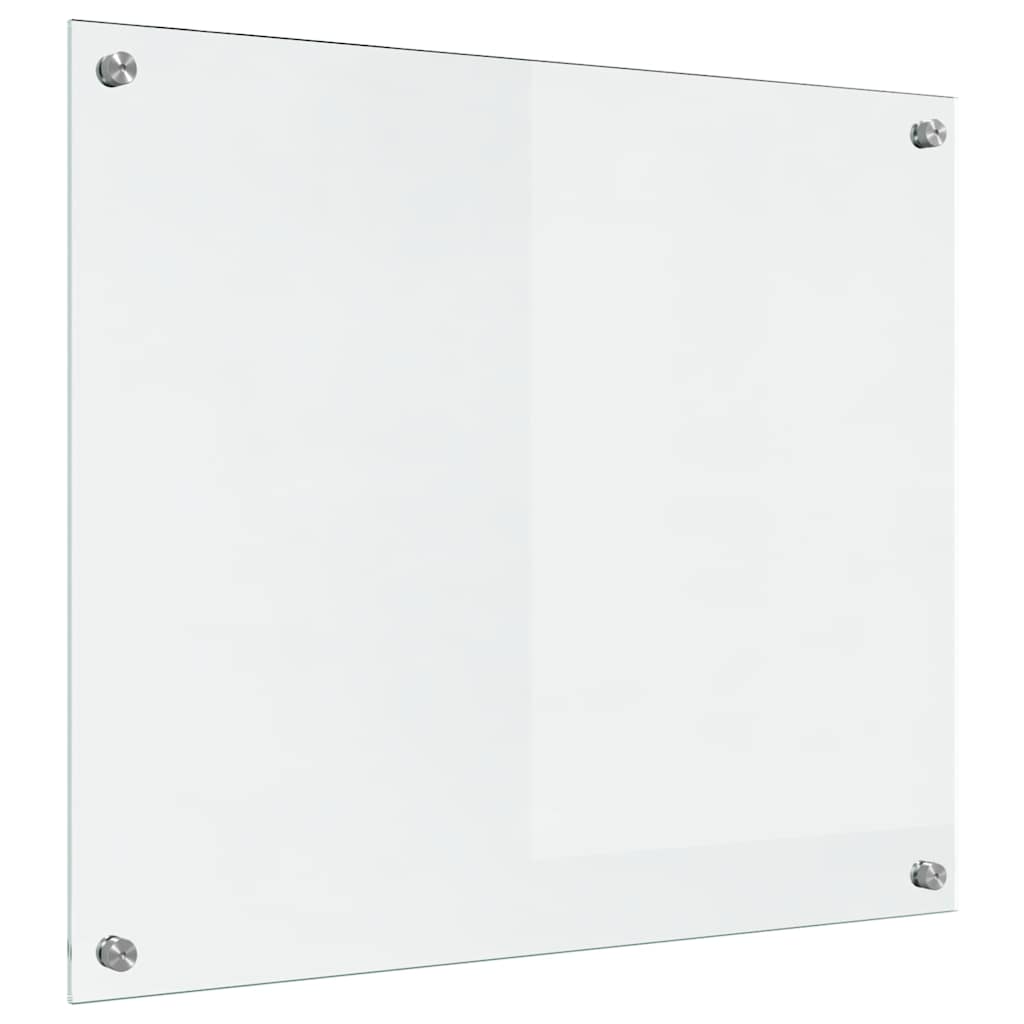 Køkken bagvæg Transparent 70 x 60 cm hærdet glas