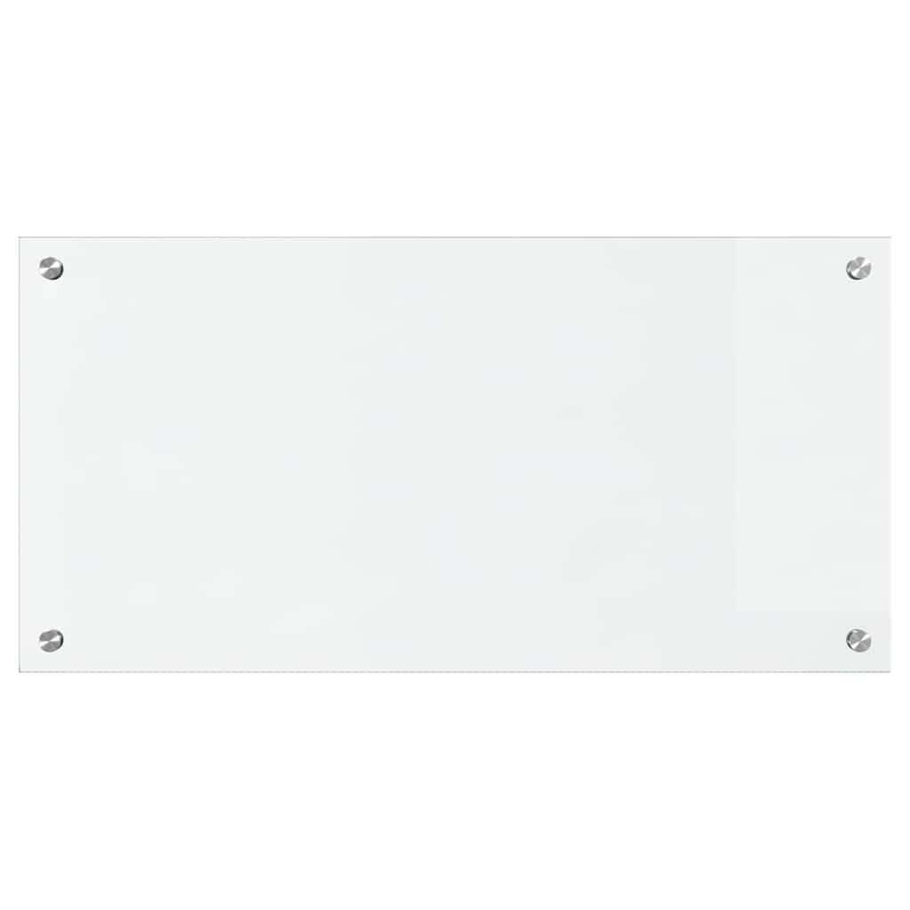 Køkken bagvæg Transparent 80 x 40 cm hærdet glas