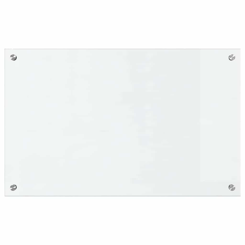 Køkken bagvæg Transparent 80 x 50 cm hærdet glas