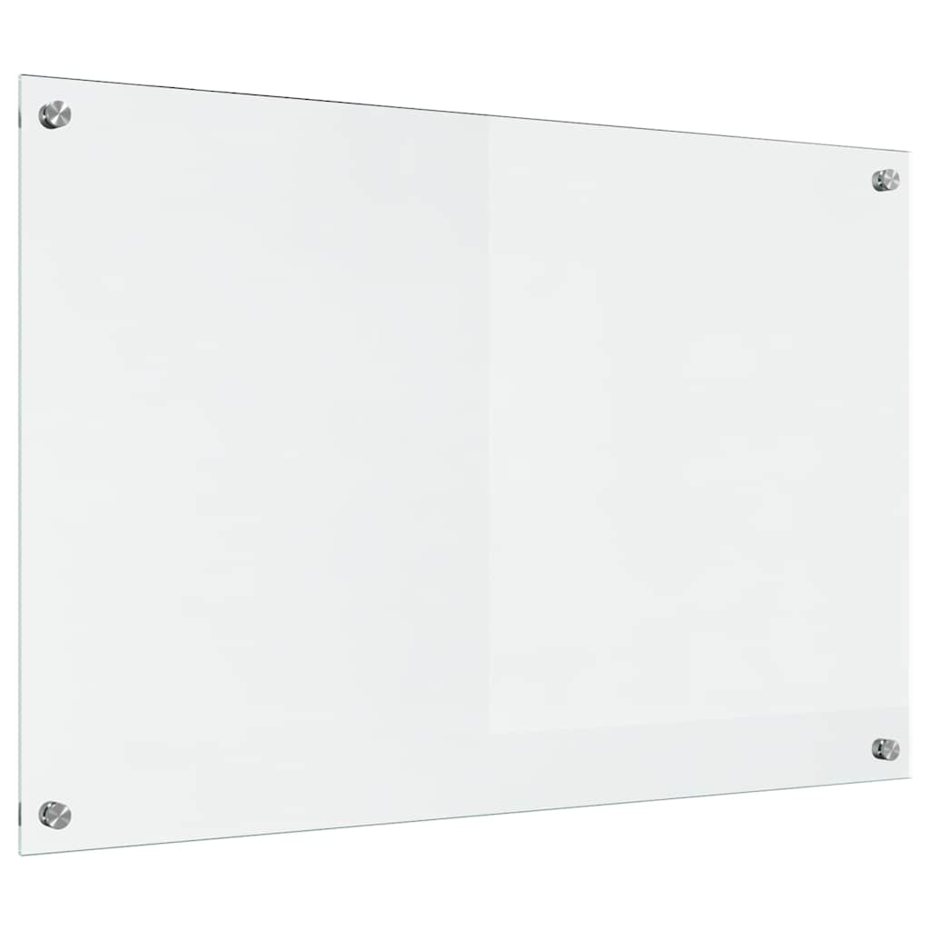 Køkken bagvæg Transparent 90 x 60 cm hærdet glas