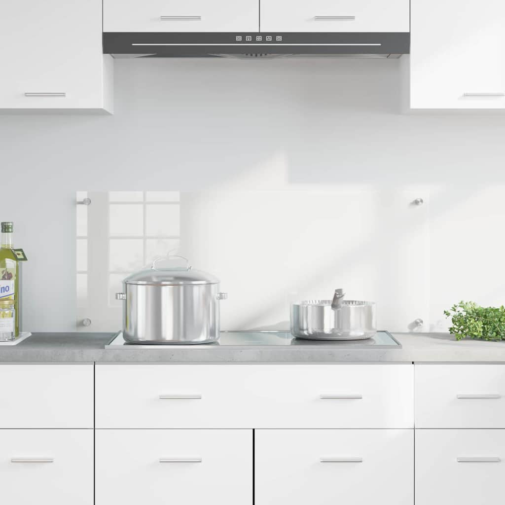 Køkken bagvæg Transparent 100 x 40 cm hærdet glas