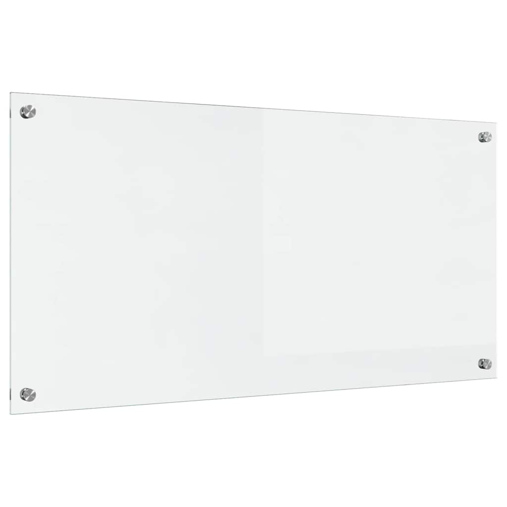 Køkken bagvæg Transparent 100 x 50 cm hærdet glas