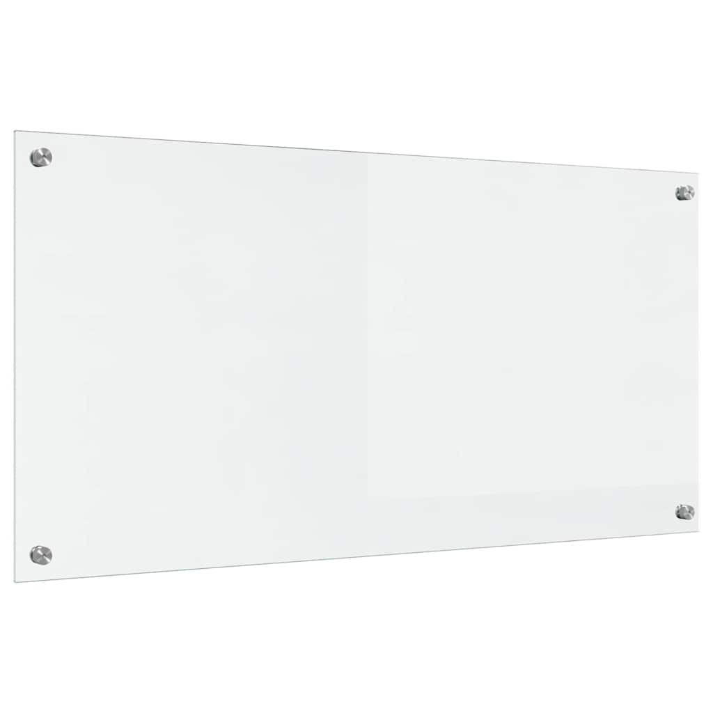 Køkken bagvæg Transparent 100 x 50 cm hærdet glas