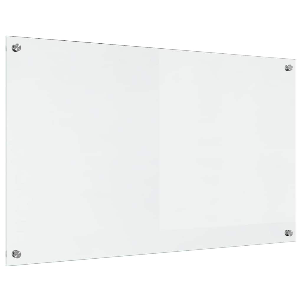 Køkken bagvæg Transparent 100 x 60 cm hærdet glas