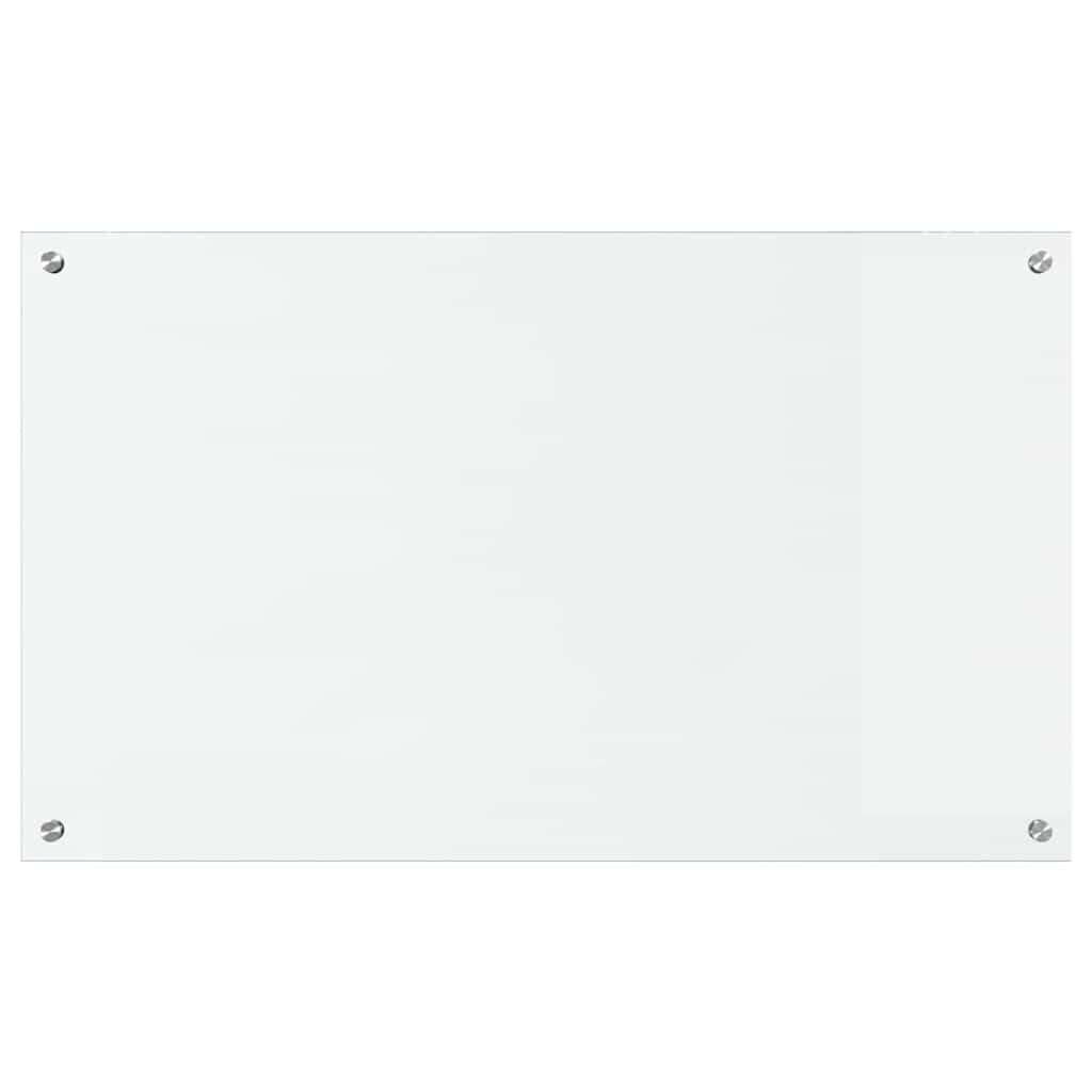 Køkken bagvæg Transparent 100 x 60 cm hærdet glas
