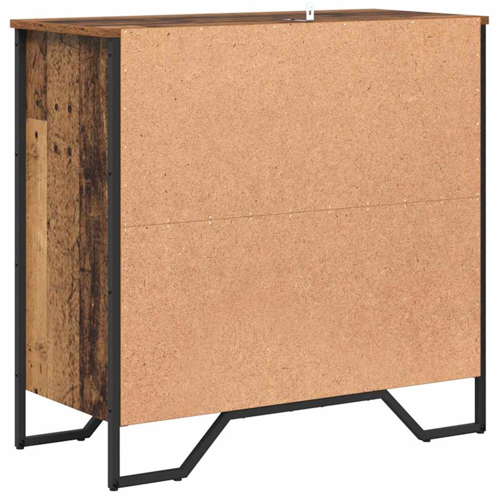 Sideboard Gammelt træ 79.5 x 35.5 x 74.5 cm Konstrueret træ