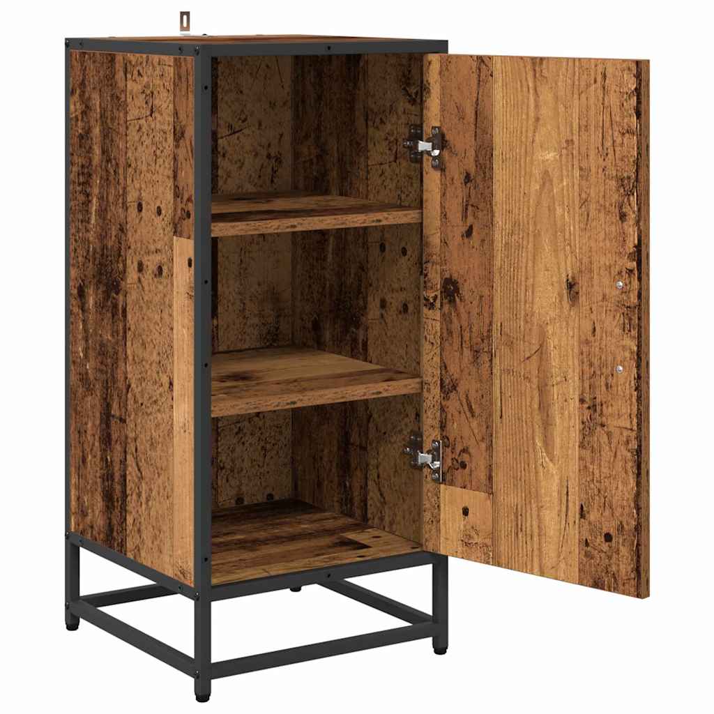 Sideboard Gammelt træ 35 x 35.5 x 76 cm Konstrueret træ