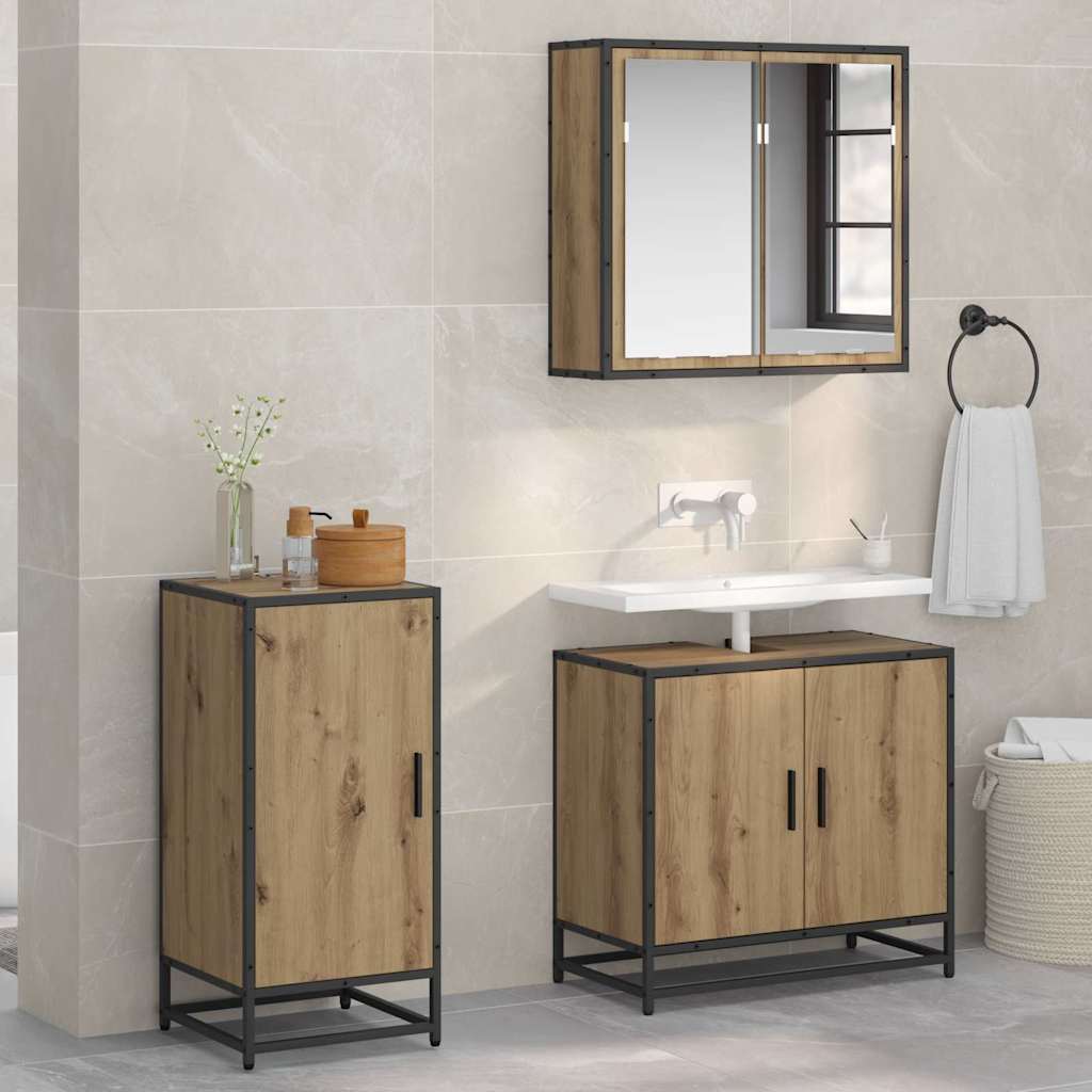 Sideboard artisan eg 35 x 35.5 x 76 cm Konstrueret træ