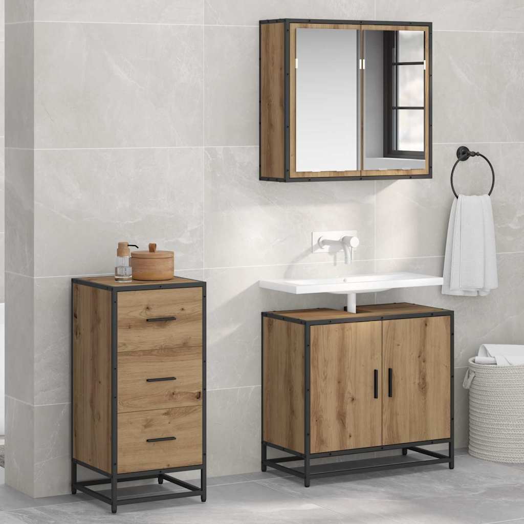 Sideboard artisan eg 35,5 x 35 x 76 cm Konstrueret træ