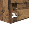 Natskab 2 pcs Gammelt træ 45 x 39 x 50 cm Konstrueret træ