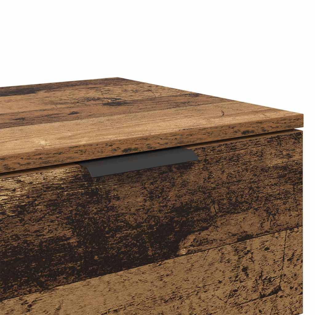 Natskab 2 pcs Gammelt træ 45 x 39 x 50 cm Konstrueret træ