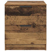 Natskab 2 pcs Gammelt træ 45 x 39 x 50 cm Konstrueret træ