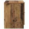 Natskab 2 pcs Gammelt træ 45 x 39 x 50 cm Konstrueret træ