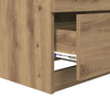 Natskab 2 pcs artisan eg 45 x 39 x 50 cm Konstrueret træ