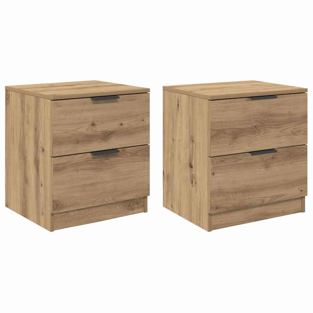 Natskab 2 pcs artisan eg 45 x 39 x 50 cm Konstrueret træ