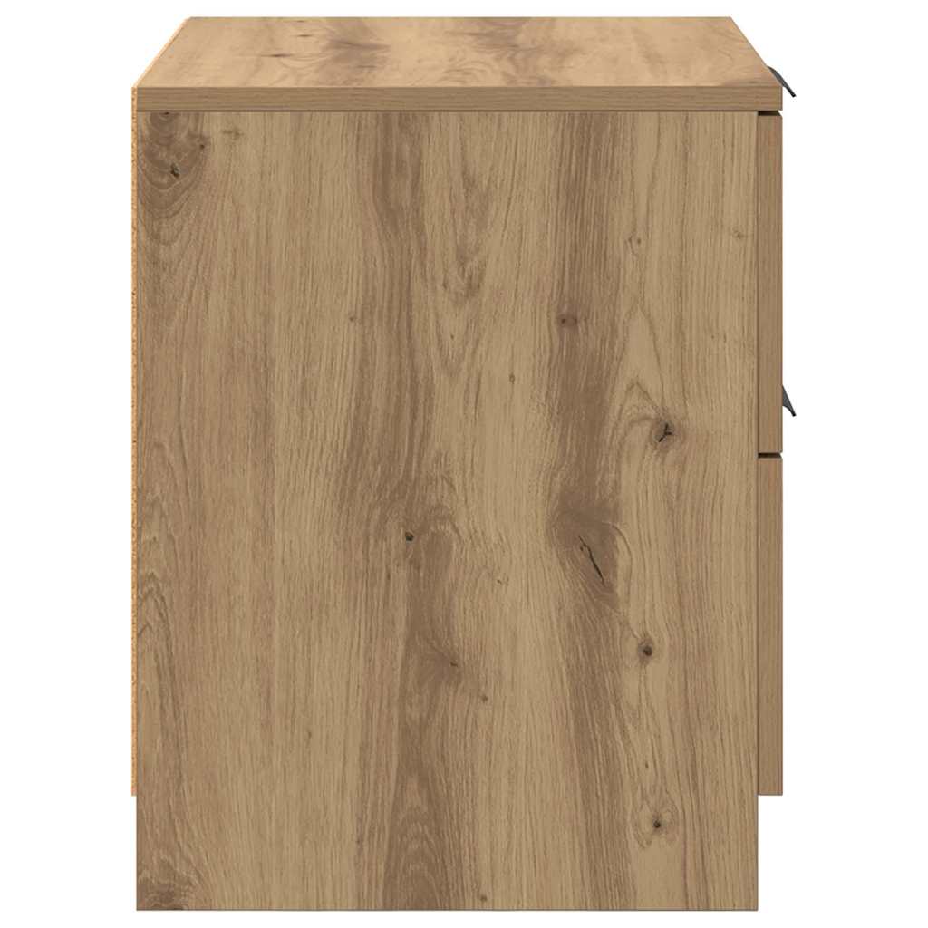 Natskab 2 pcs artisan eg 45 x 39 x 50 cm Konstrueret træ