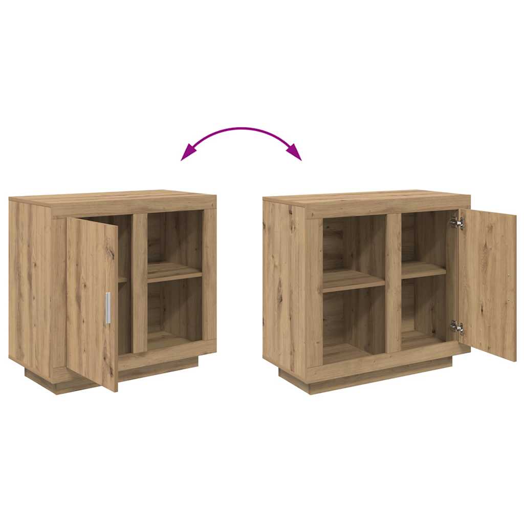 Sideboard artisan eg 40 x 80 x 75 cm Konstrueret træ