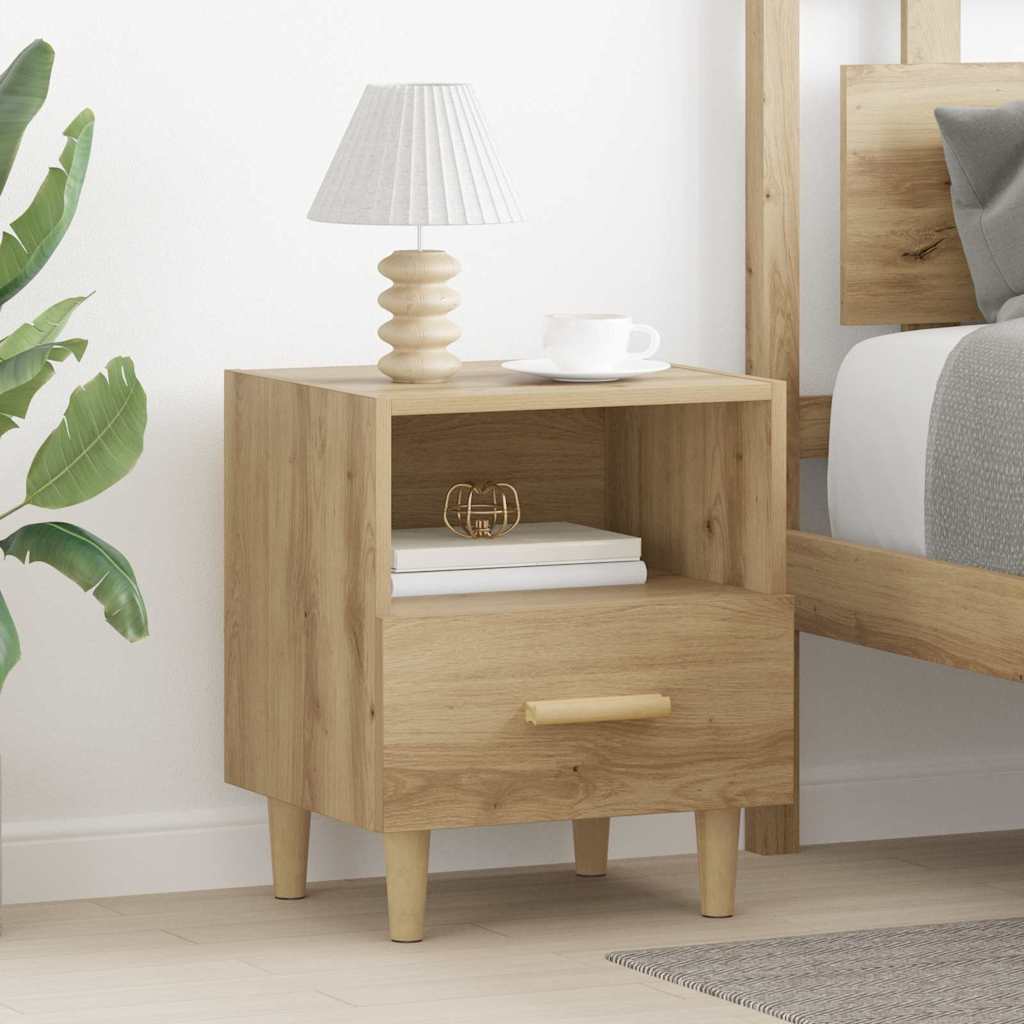 Natskab med skuffe artisan eg 40 x 35 x 47,5 cm Konstrueret træ