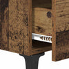 Natskab 2 pcs Gammelt træ 40 x 35 x 47,5 cm Konstrueret træ