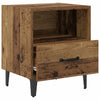 Natskab 2 pcs Gammelt træ 40 x 35 x 47,5 cm Konstrueret træ