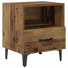Natskab 2 pcs Gammelt træ 40 x 35 x 47,5 cm Konstrueret træ