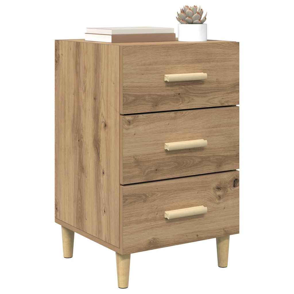 Natskab med skuffe artisan eg 40 x 40 x 66 cm Konstrueret træ