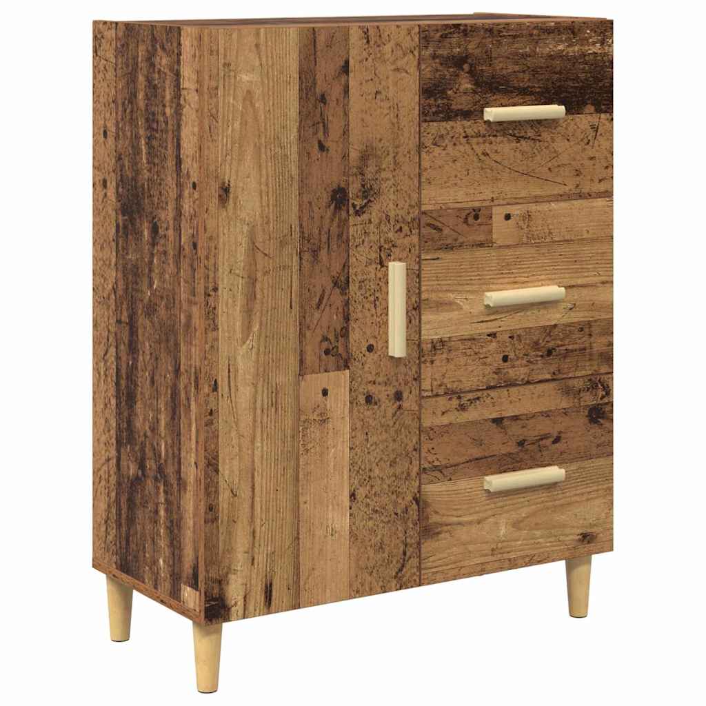 Sideboard Gammelt træ 34 x 69,5 x 90 cm Konstrueret træ
