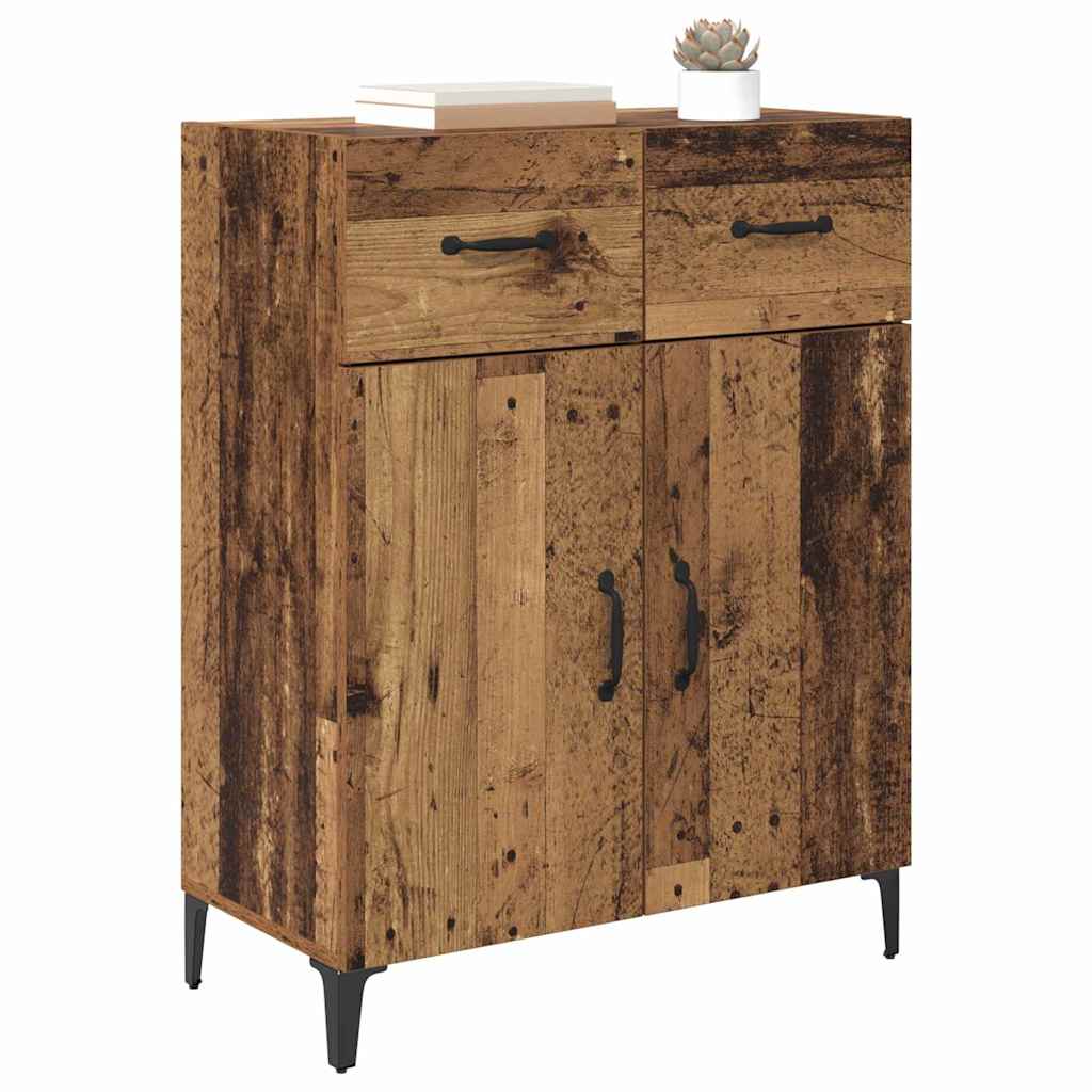 Sideboard Gammelt træ 34 x 69.5 x 90 cm Konstrueret træ