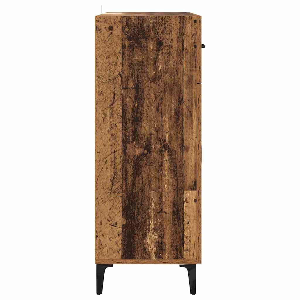 Sideboard Gammelt træ 34 x 69.5 x 90 cm Konstrueret træ
