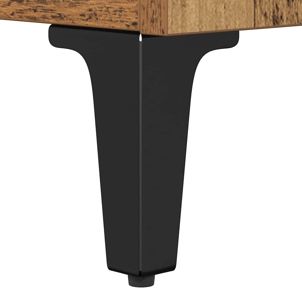 Sideboard Gammelt træ 32,5 x 69,5 x 90 cm Konstrueret træ