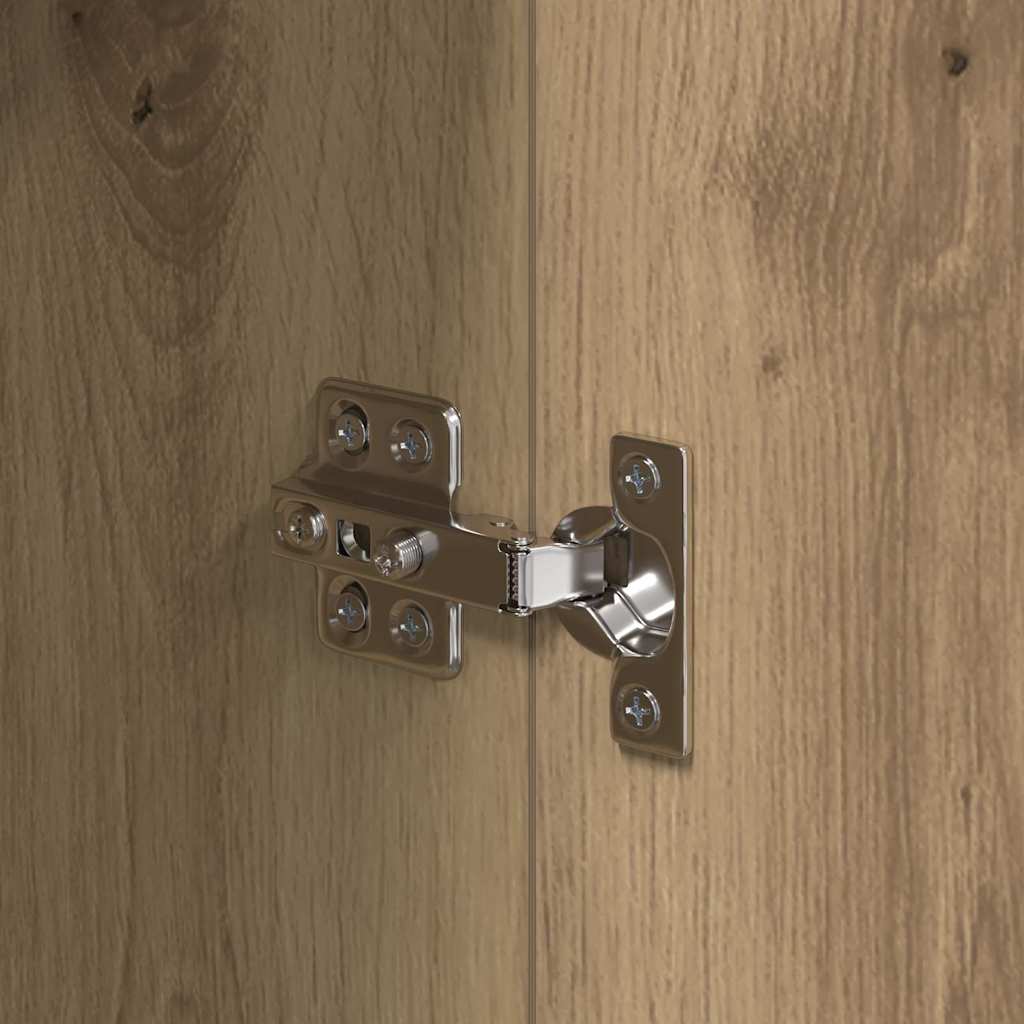 Sideboard med skuffe artisan eg 60 x 30 x 70 cm Konstrueret træ