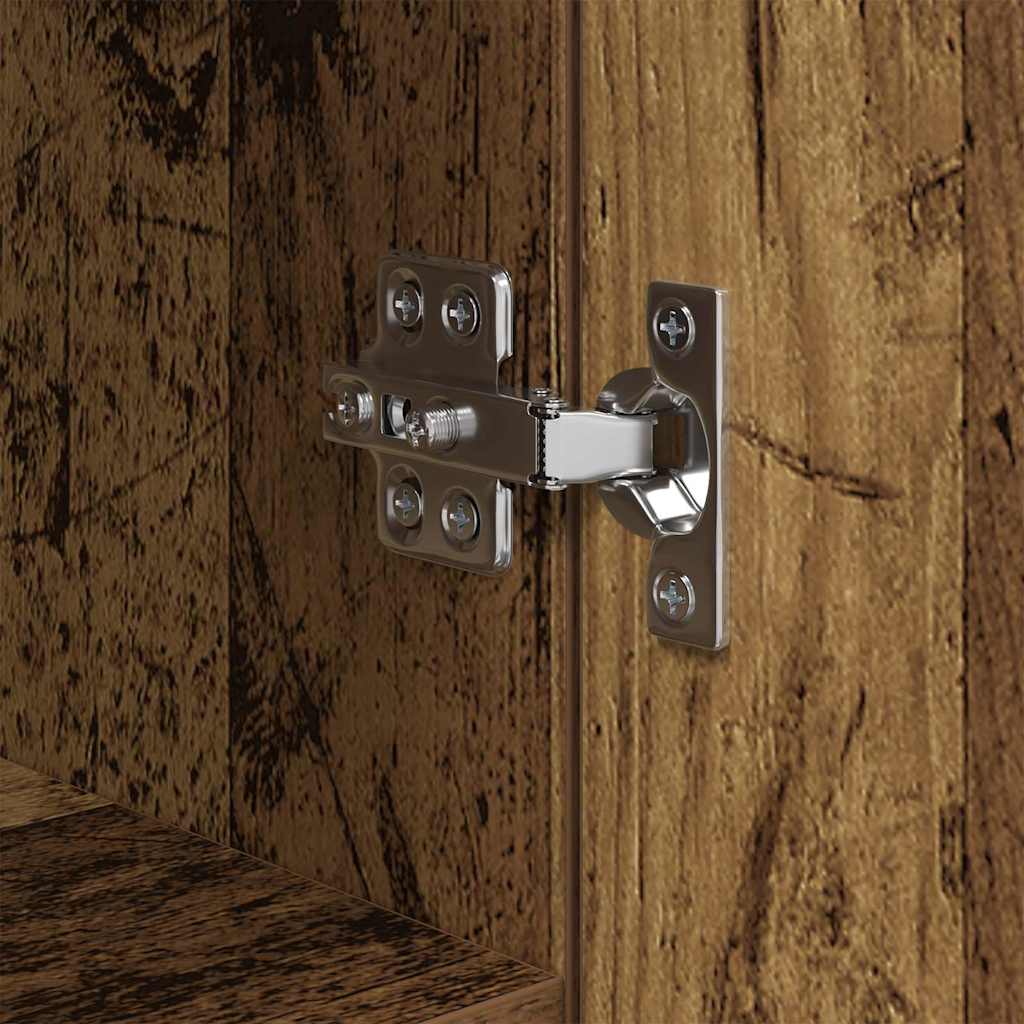 Sideboard Gammelt træ 30 x 30 x 70 cm Konstrueret træ