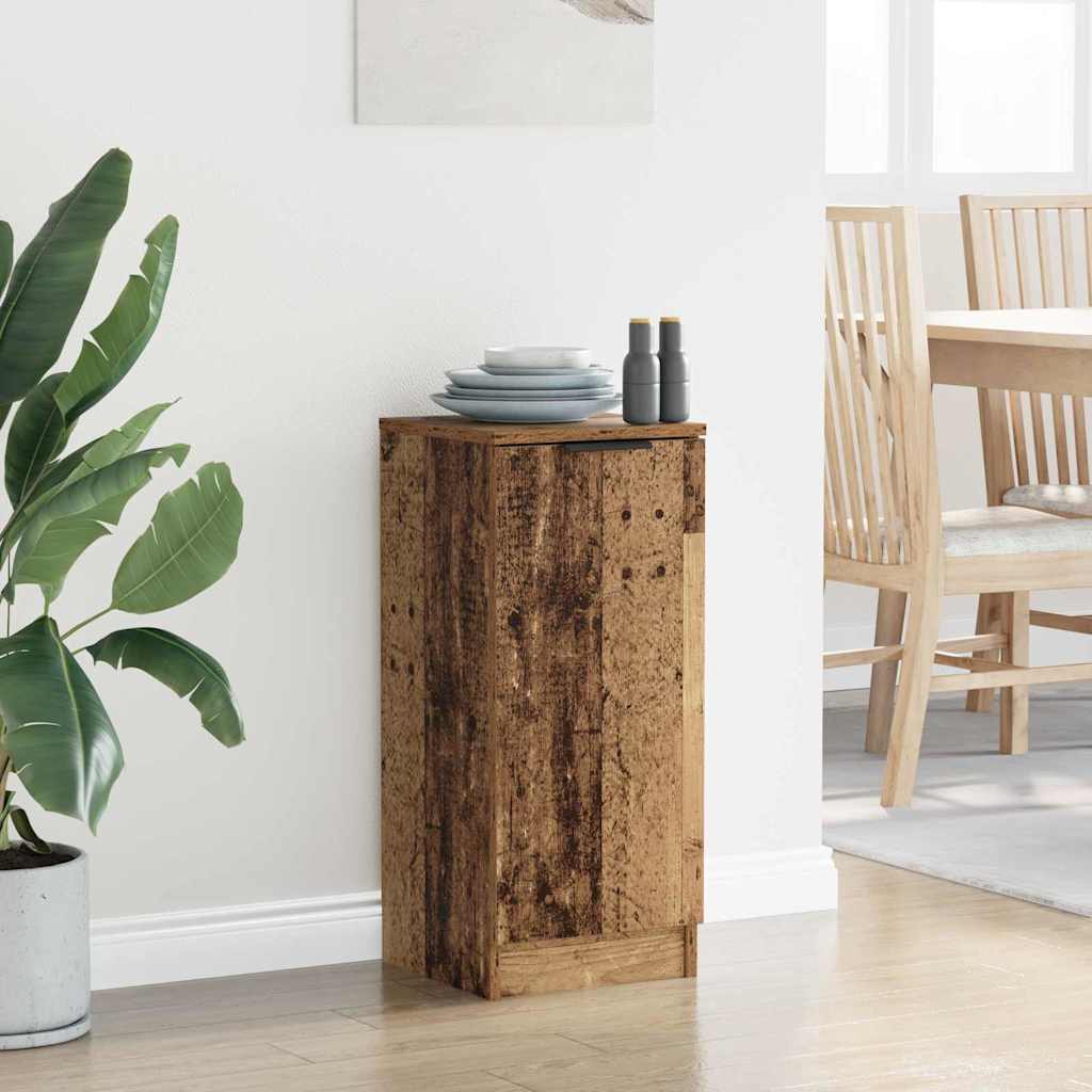Sideboard Gammelt træ 30 x 30 x 70 cm Konstrueret træ