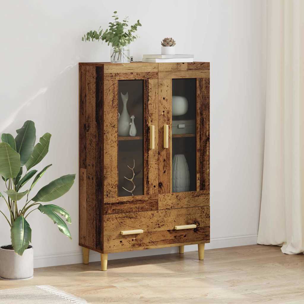 Highboard Gammelt træ 70 x 31 x 115 cm Konstrueret træ