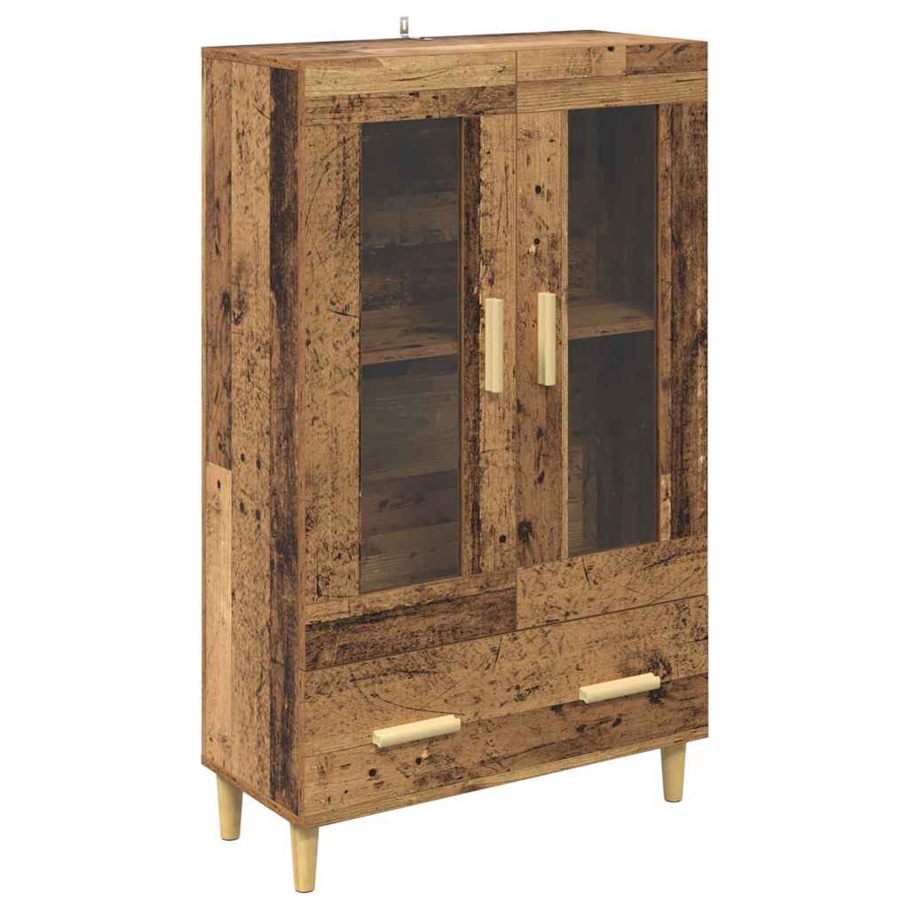 Highboard Gammelt træ 70 x 31 x 115 cm Konstrueret træ