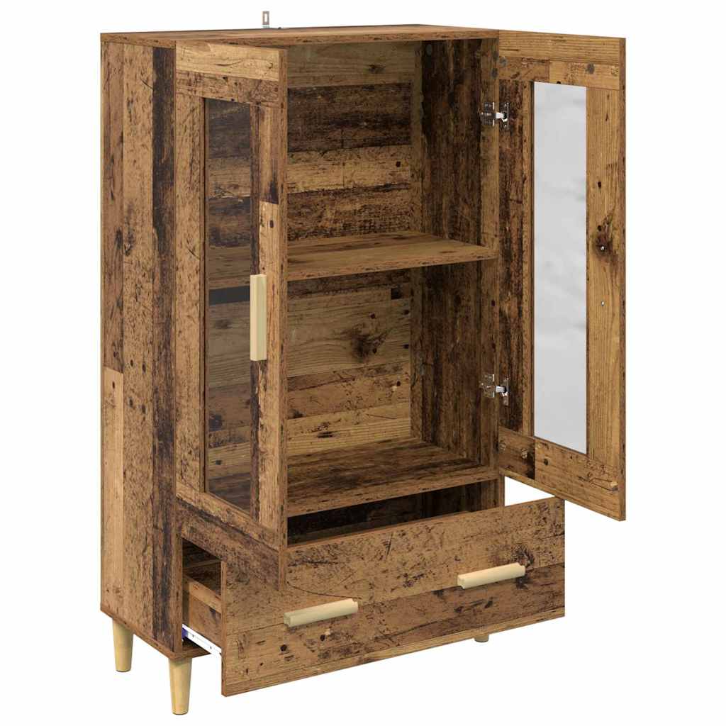 Highboard Gammelt træ 70 x 31 x 115 cm Konstrueret træ