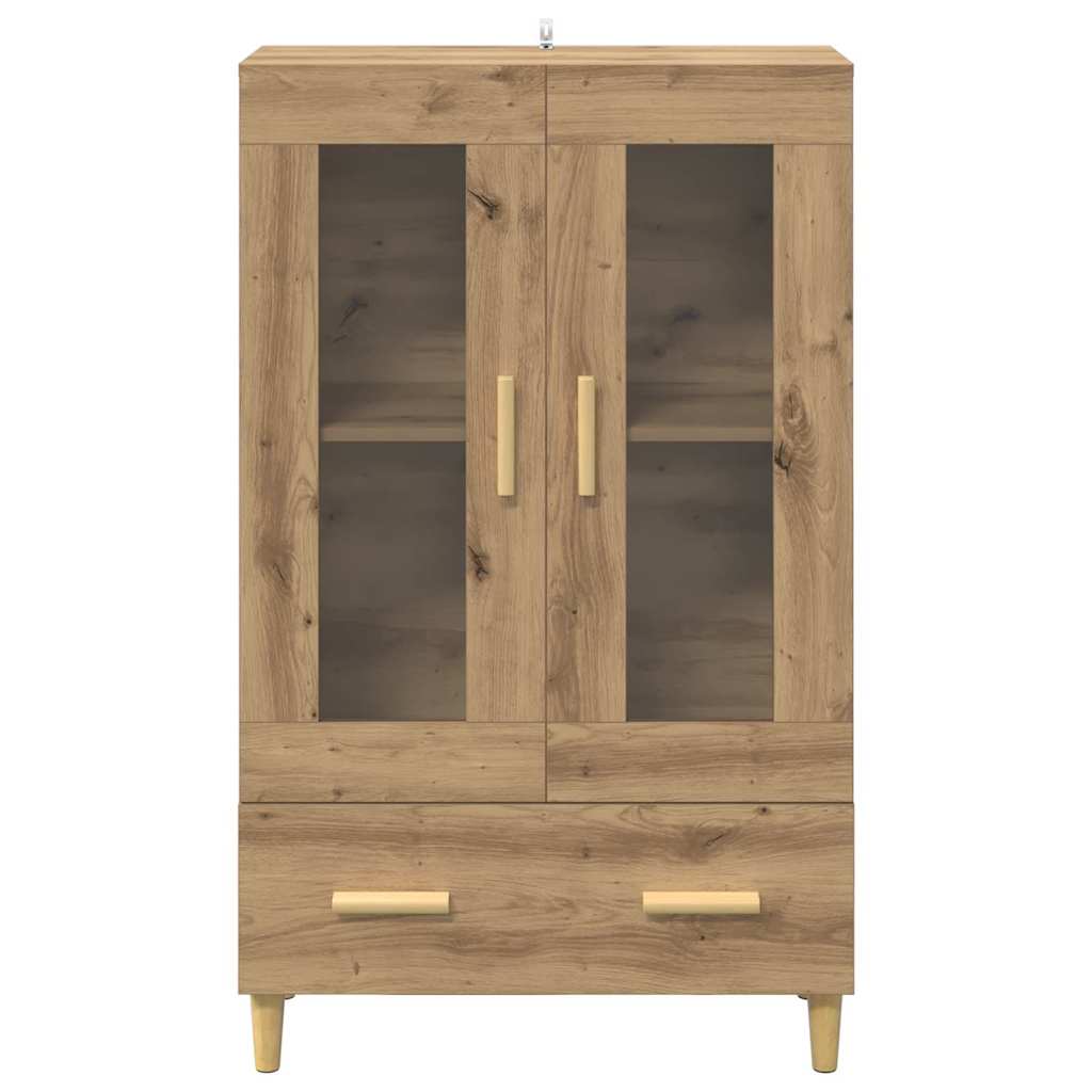 Highboard Artisan Egetræ 70 x 31 x 115 cm Konstrueret træ