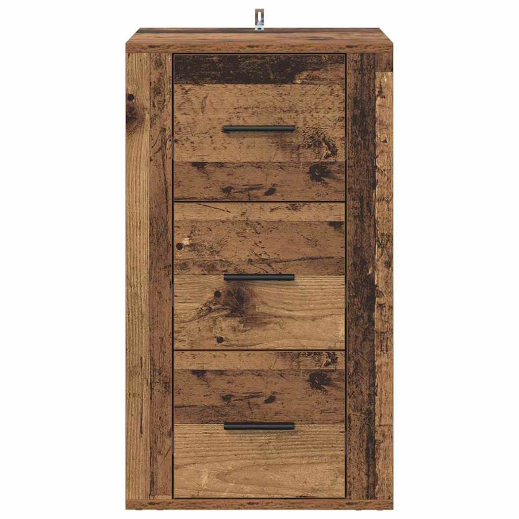Sideboard Gammelt træ 40 x 33 x 70 cm Konstrueret træ