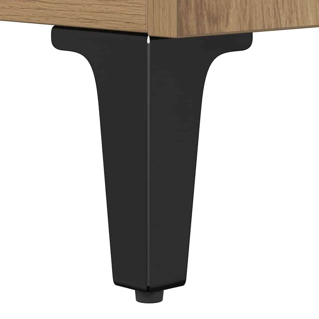 Sko skab med skuffe artisan eg 102 x 36 x 60 cm Konstrueret træ