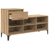 Sko skab med skuffe artisan eg 102 x 36 x 60 cm Konstrueret træ