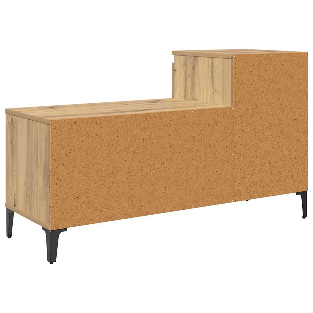 Sko skab med skuffe artisan eg 102 x 36 x 60 cm Konstrueret træ