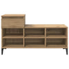 Sko skab med skuffe artisan eg 102 x 36 x 60 cm Konstrueret træ