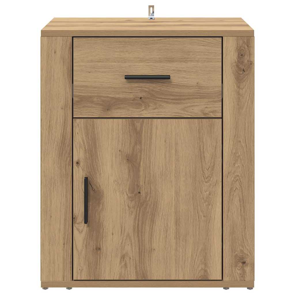 Natskab med skuffe artisan eg 50 x 36 x 60 cm Konstrueret træ