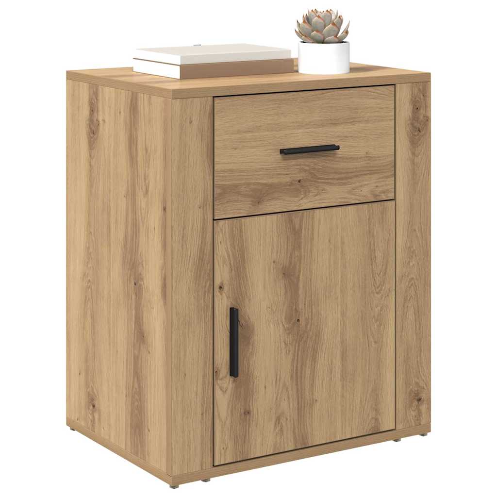 Natskab med skuffe artisan eg 50 x 36 x 60 cm Konstrueret træ
