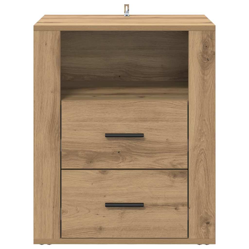 Natskab med skuffe artisan eg 50 x 36 x 60 cm Konstrueret træ